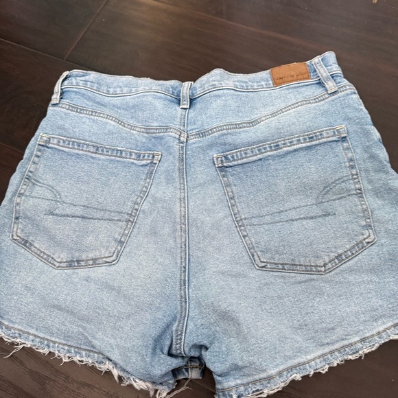 American eagle Distressed Light Blue Denim Shorts 12 - Picture 5 of 6